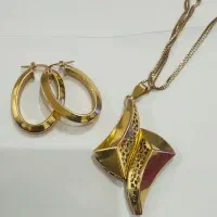 طلا سرویس پلاک گوشواره