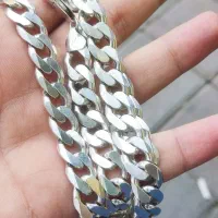 زنجیر نقره ایتالیایی