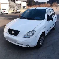 تیبا ۲/ تیبا 2 EX هاچبک فول مدل 1401 سفید سالم