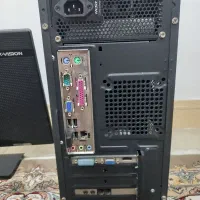 کیس و مانیتور و شراب خوری پوست گاو