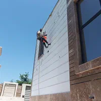 اببندی نما/ عایق نانو نما/ اب بندی بندکشی سنگ راپل|خدمات پیشه و مهارت|تنکابن, |دیوار