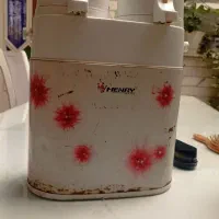 فلاسک دو قلو ژاپنی با شیشه اصل