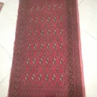 قالیچه دسباف ریز ترکمن ۵۸/۱۰۴ یک جفت