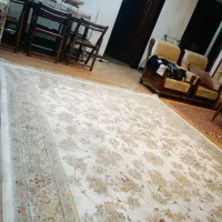 فرش ۹متری تمام ابریشم قیطران|فرش|اصفهان, سپاهانشهر|دیوار