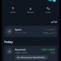 برداشت صد دلار واقعی