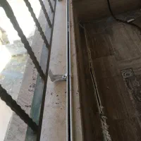 دوعدد چوب پرده در حد نو