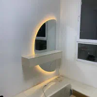 آینه نیم دایره|آینه|مشهد, یاس|دیوار