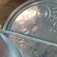 سینی استیل بزرگ نو سایز ۶۰ سانت|ظروف سرو و پذیرایی|مشهد, امیریه|دیوار