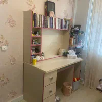 سرویس تخت یک نفره با کتابخانه و خوشخواب و اینه|تخت و سرویس خواب|تهران, دروس|دیوار