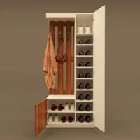 جاکفشی و رخت‌آویز کد ۶۰۱|جاکفشی، کمد، دراور|رشت, گلسار|دیوار