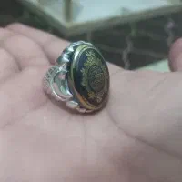 انگشتر نقره عیار بالا سنگین
