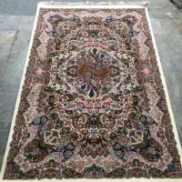 فرش سیمرغ کرم ۱۰۰۰ شانه اصل ۴ متری ۱ تخته اکبند|فرش|تهران, زیبادشت|دیوار