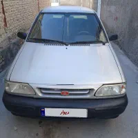 پراید مدل 88 نقره ای