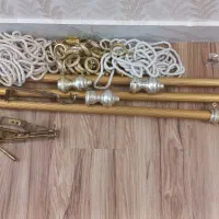 فروش میل پرده طلایی کارکرده