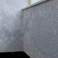 نقاشی ساختمان و کاغذ دیواری و میکروسمنت|خدمات پیشه و مهارت|سلمان‌شهر, |دیوار
