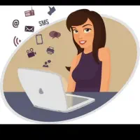 منشی فروشنده خانم