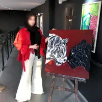 تابلو نقاشی رنگ روغن