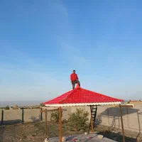 الاچیق سایبان سقف شیبدار سوله سردرب نرده جوشکاری|خدمات پیشه و مهارت|مشهد, توس (بلوار توس)|دیوار