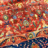 فرش جفت برند مرینوس شش متری قرمز