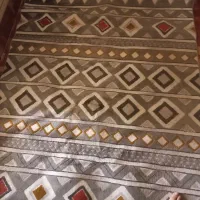 گلیم فرش چهارمتری نوبدونه پارگی ساسوختگی