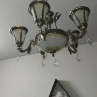 لوستر 3 عدد با یک عدد دیوارکوب|لوستر و چراغ آویز|اصفهان, رحیمآباد|دیوار