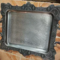 سینی پیوتر نقره ای