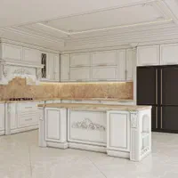 کابینت mdf/ تیک آبی|مصالح و تجهیزات ساختمان|پرند, فاز ۲|دیوار