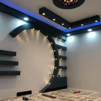 اجرای سقف کاذب(کناف،تایل،کمپارس)