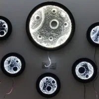 تابلو ماه|تابلو، نقاشی، عکس|کاشان, درب اصفهان|دیوار