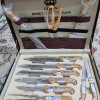 سرویس چاقو نو ۱۱ تیکه|ظروف سرو و پذیرایی|آستانه اشرفیه, |دیوار