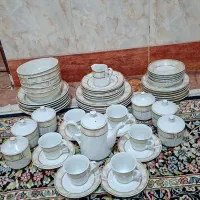 سرویس چینی۶۰ پارچه|ظروف سرو و پذیرایی|گرگان, |دیوار