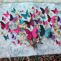 روبالشتی مخمل سه بعدی|رختخواب، بالش، پتو|مشهد, شهرک مهر آباد|دیوار