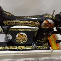 چرخ خیاطی دستی معمولی شیر نشان|چرخ خیاطی و ریسندگی|رشت, رشتیان|دیوار