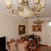 لوستر طرح برنز 8 شاخه و 3 شعله داخل 2 عدد|لوستر و چراغ آویز|ری, ظهیرآباد|دیوار