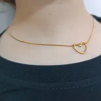 گردنبند قلب دفرمه