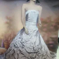 لباس عقد کنان یا حنابندان یا عروسی نسکافه ای|لباس|کرج, استاندارد|دیوار