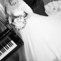 لباس عروس دانتل ترک با تور|لباس|تهران, مروارید شهر|دیوار