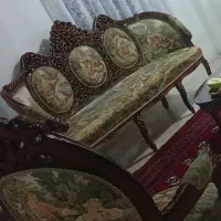 مبل قدیمی رویه کوبی شده نو  بدون تعمیر|مبلمان خانگی و میز عسلی|تهران, منیریه|دیوار