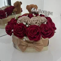 گل روبانی|گل مصنوعی|ارومیه, |دیوار