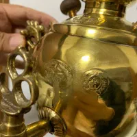 سماور زغالی برنجی سیسمونی ورق ضخیم|صنایع دستی و سایر لوازم تزئینی|تهران, تهرانسر شمالی|دیوار