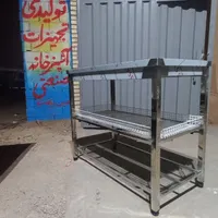 میزکار استیل کانتر گرم گرمخانه سینک وان صنعتی|کافی‌شاپ و رستوران|تهران, یافت آباد جنوبی|دیوار