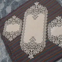 رو عسلی دو رویه|پرده، رانر، رومیزی|قرچک, شهرک الحدید|دیوار