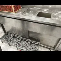 گرمکن غذا رستورانی ۸ لگنی تمام استیل ضخیم ا