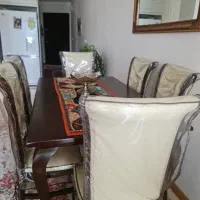 نهارخوری ۶ نفره درحدنو|میز و صندلی غذاخوری|رامسر, |دیوار