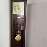 ساعت ایستاده سالم جنس چوب