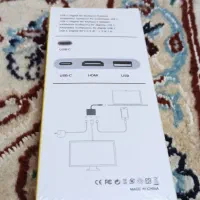 تبدیل یه پورت تایپ سی به سه پورت دیگر