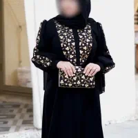 مانتو عباالیزه سوزن دوزی شده|لباس|کرج, برغان|دیوار