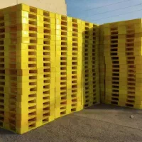 پالت زرد و سفید سالم