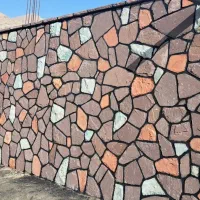 سنگ کاری لاشه، مالون، ورقه ای