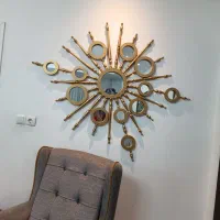 تابلو آینه کاری بسیار شیک|تابلو، نقاشی، عکس|قائم‌شهر, |دیوار